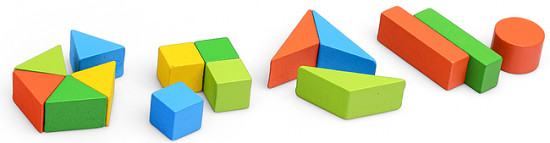 Пазл-вкладыш «Геометрические фигуры-3»