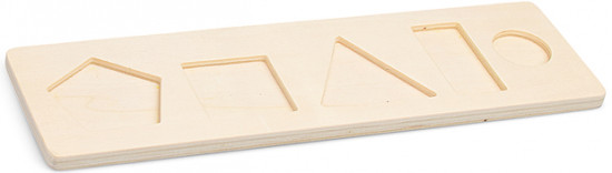 Пазл-вкладыш «Геометрические фигуры-3»