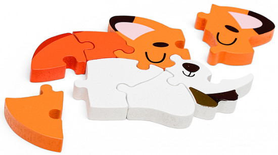 Пазл-вкладыш «Животные»