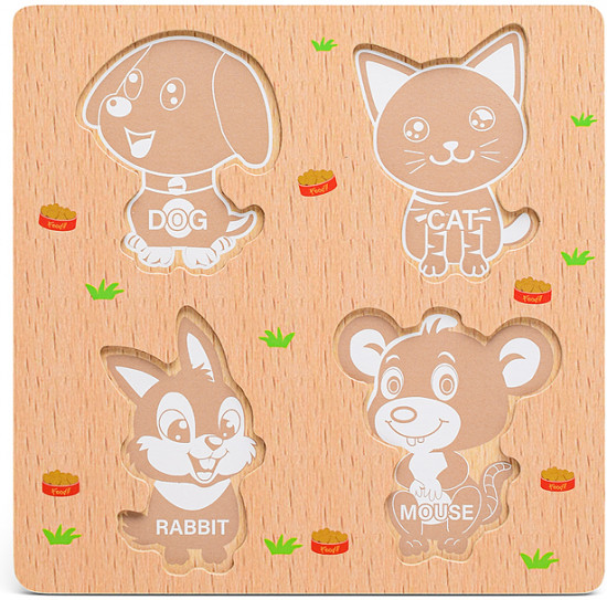 Пазл-вкладыш «Малыши»