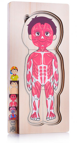 Пазл-вкладыш «Мальчик»