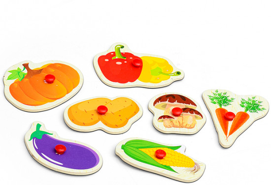 Пазл-вкладыш «Овощи»