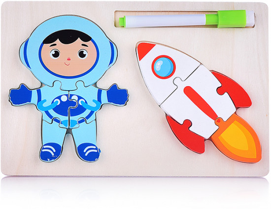 Пазл-вкладыш «Профессии»