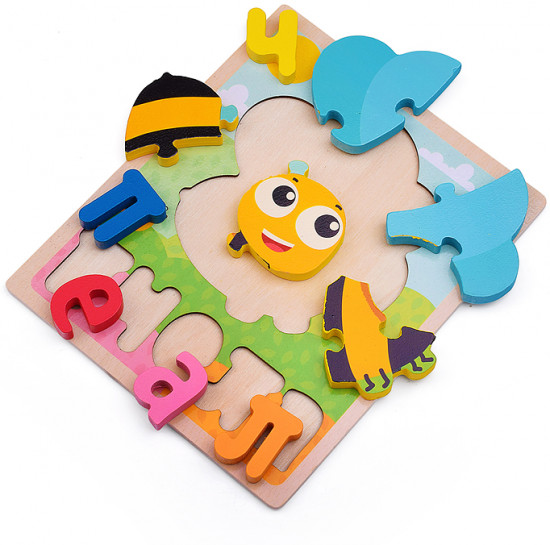 Пазл-вкладыш «Пчела»