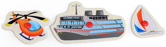 Пазл-вкладыш «Транспорт»