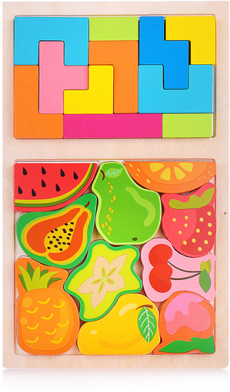 Пазл-вкладыш «Фруктовое ассорти»