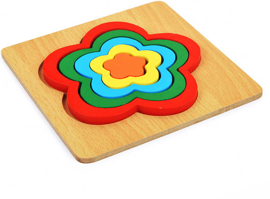 Пазл-вкладыш «Цветок»