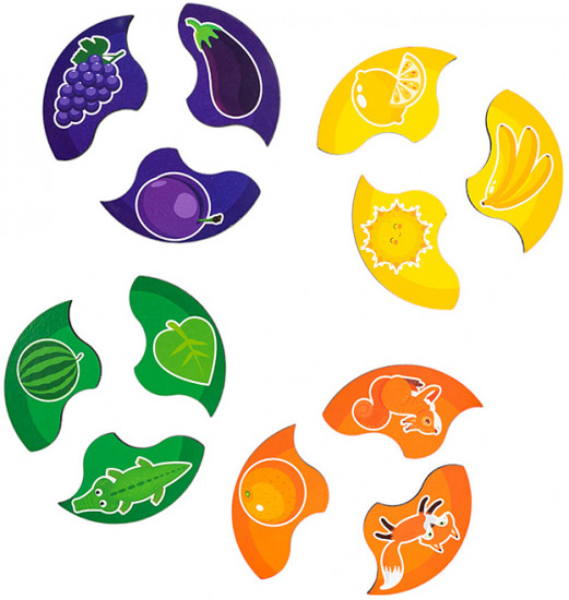 Пазл «Цвета»