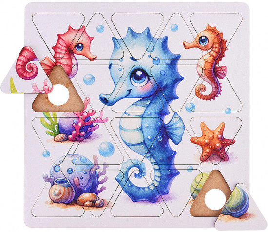 Пазл «Морской котёнок»