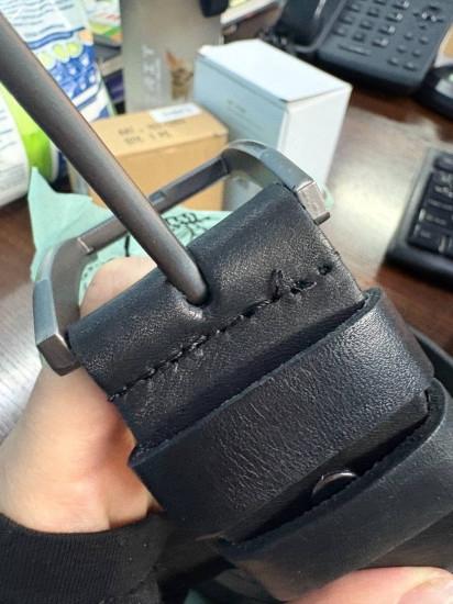 Ремень мужской кожаный