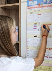 Семейный планер. Календарь 2026. Ежедневник для всей семьи с наклейками. Планер на месяц датированный - Фото 5