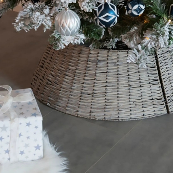 Манжета-кольцо для елки плетеная складная