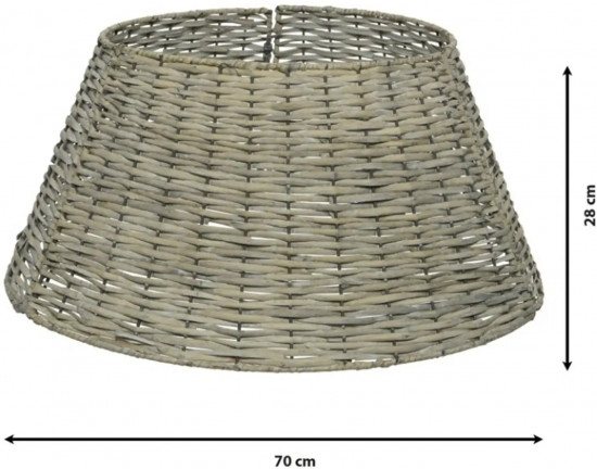 Манжета-кольцо для елки плетеная складная