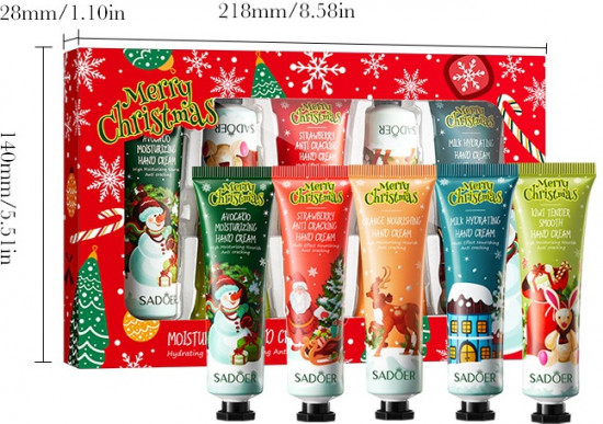 Набор кремов для рук новогодний
