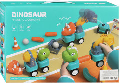 Конструктор магнитный «Динозавры» - Фото 1