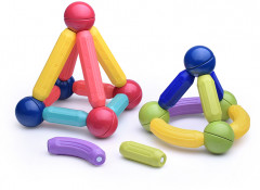 Конструктор магнитный «Палочки и шарики-1» - Фото 2