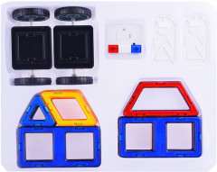 Конструктор магнитный «Цветные магниты» - Фото 2