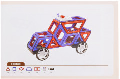 Конструктор магнитный «Цветные магниты» - Фото 4