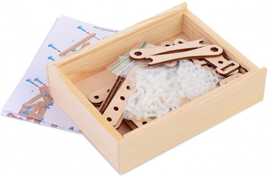 Игра развивающая «Деревянный конструктор. Домик»