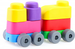 Конструктор «Мягкие кирпичики plus. Веселый транспорт» - Фото 4