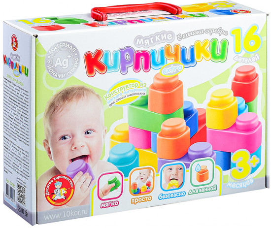 Конструктор «Мягкие кирпичики»