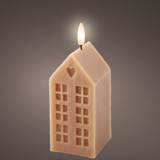 Свеча-светильник светодиодная «Дом из воска»