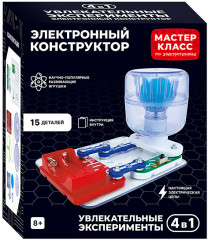 Конструктор электронный «Увлекательные эксперименты 4в1» - Фото 2