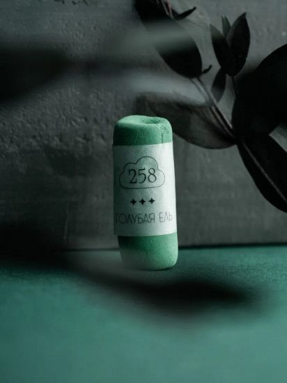 Пастель сухая художественная, 258 голубая ель