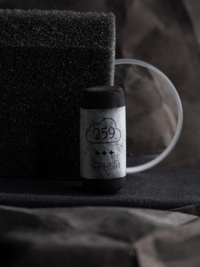 Пастель сухая художественная, 259 чёрный