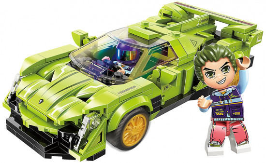 Конструктор «Автомобиль Вихрь»