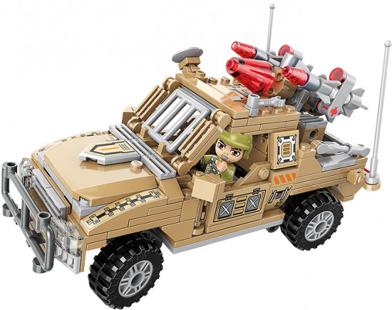 Конструктор «Военный джип»