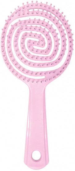 Мини-расческа для распутывания волос в форме леденца