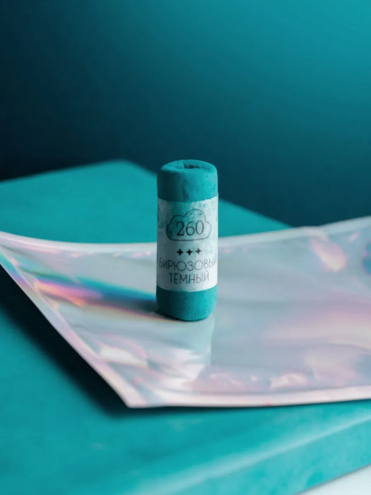 Пастель сухая художественная, 260 бирюзовый темный