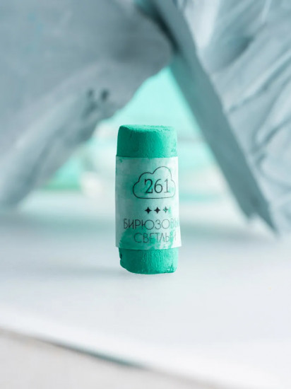 Пастель сухая художественная, 261 бирюзовый светлый