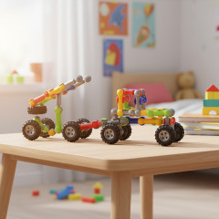 Конструктор «Машина с пушкой» - Фото 7