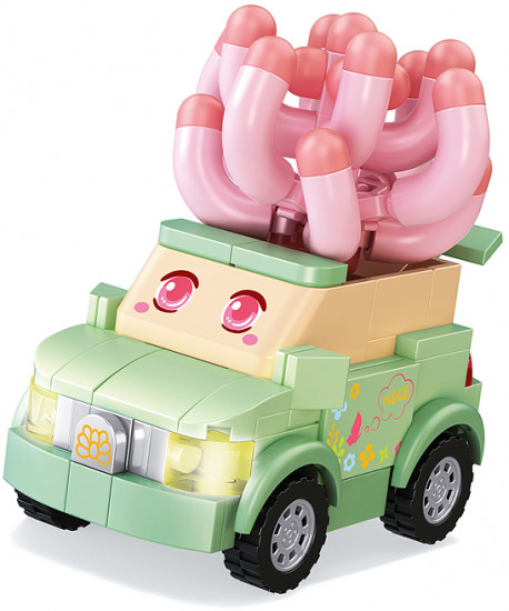 Конструктор «Машина с цветком»