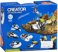 Конструктор «Полицейский транспорт » - Фото 1