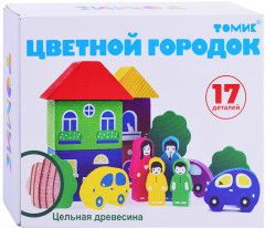 Конструктор «Цветной Городок» - Фото 1