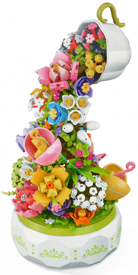 Конструктор «Цветы из чашки»