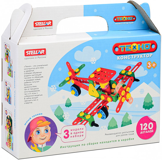 Конструктор «Техно. Самолет»
