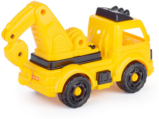 Конструктор-транспорт «Автомобиль-экскаватор»