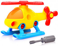 Конструктор-транспорт «Вертолёт» - Фото 1