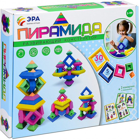 Конструктор развивающий «Пирамида Тип 2»