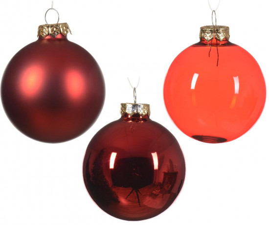 Набор шаров новогодних