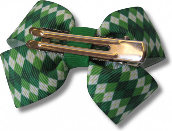 Набор бантиков для волос ручной работы на зажимах «Winter bows»