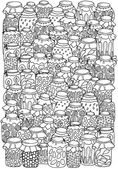 Раскраска для восстановления сил. Раскраска антистресс на пружине