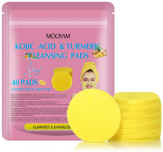 Пэды очищающие с койевой кислотой и куркумой
