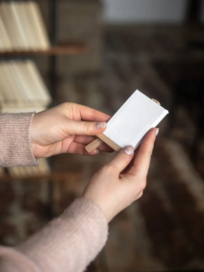 Мини-мольберт с холстом