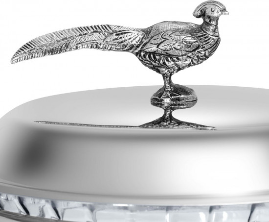 Блюдо на подставке с крышкой «Охота»