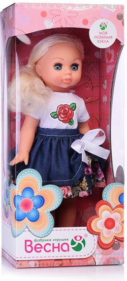 Кукла «Эля. Цветочная поляна»